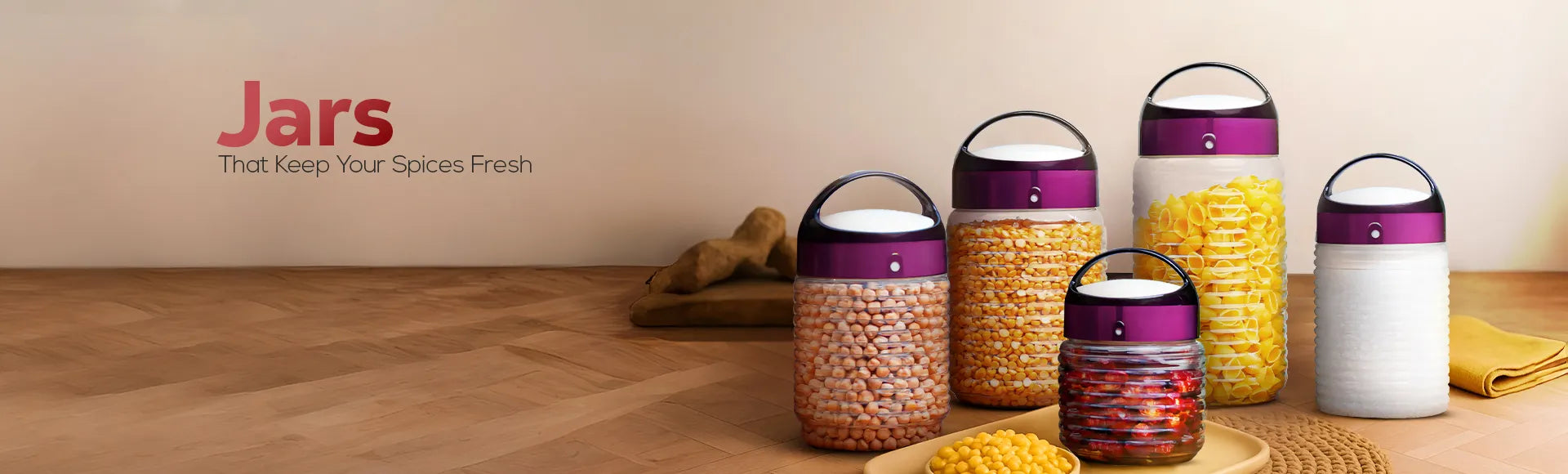 Jars and Containers Banner