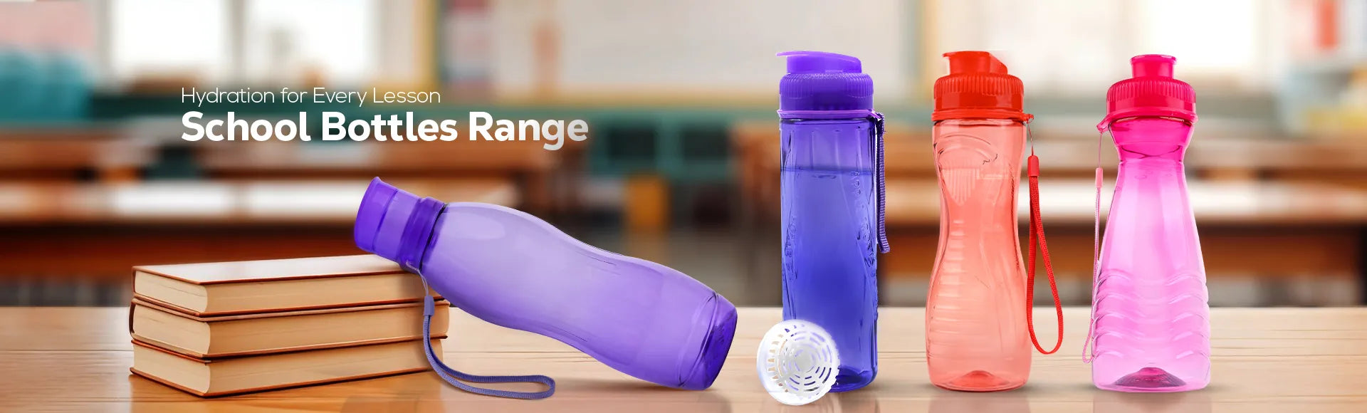 School Bottles Series Banner