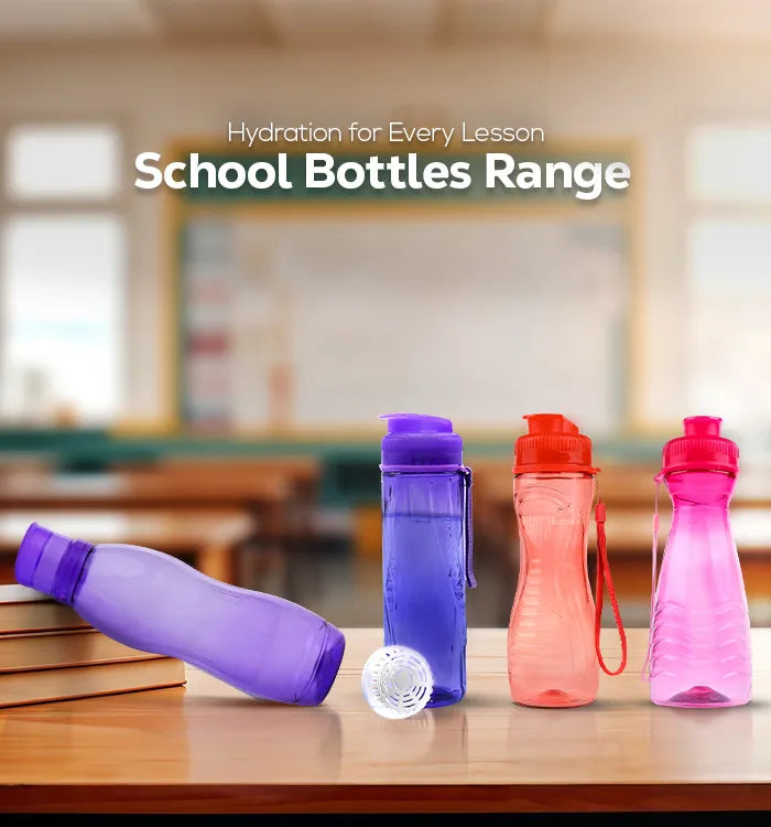 School Bottles Series Banner