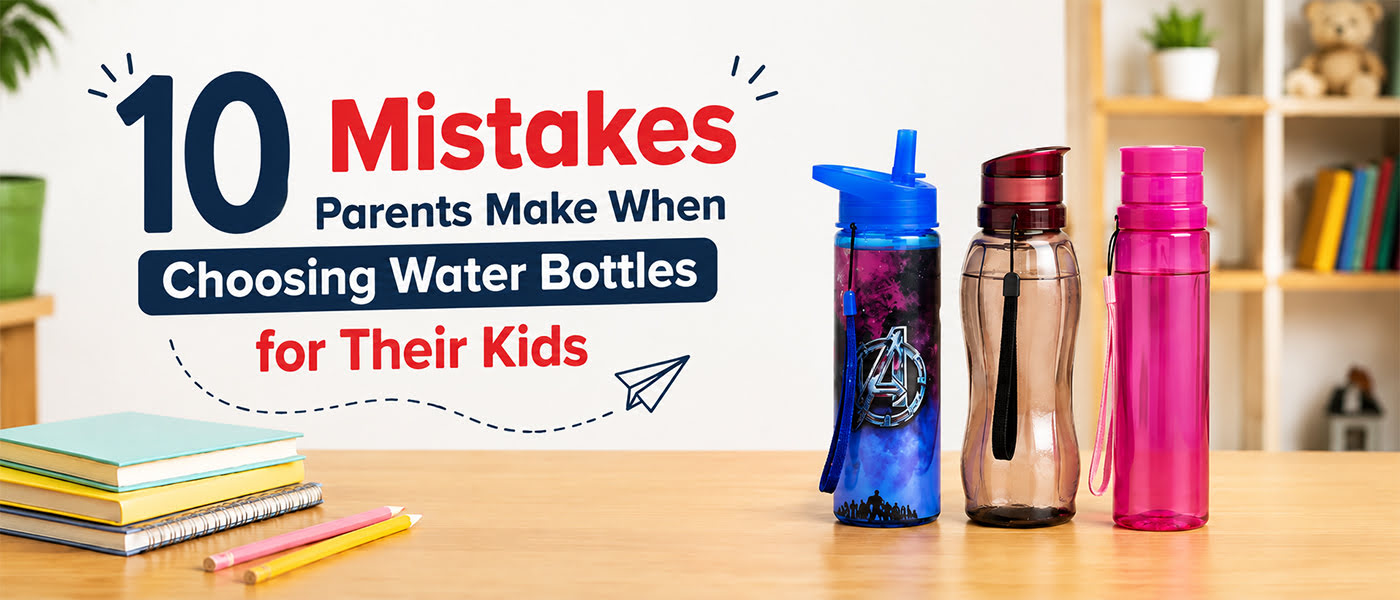 10 Mistakes Parents Make When Choosing Water Bottles for Their Kids