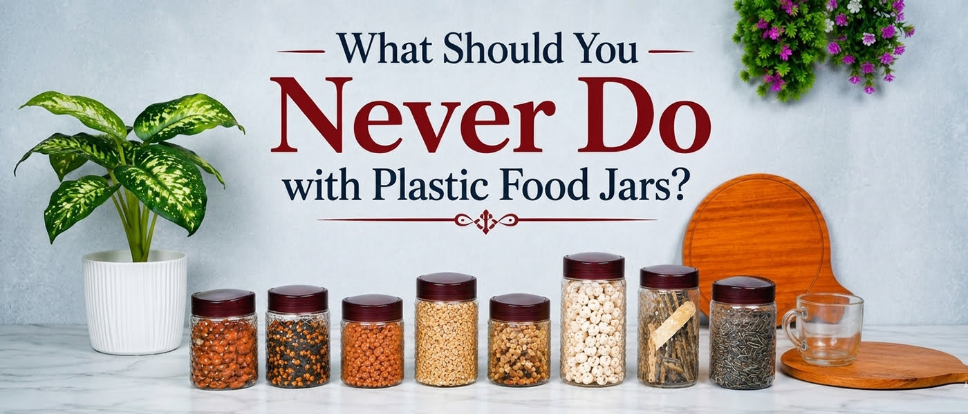 What Should You Never Do with Plastic Food Jars?