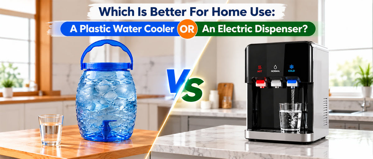Which Is Better For Home Use: A Plastic Water Cooler Or An Electric Dispenser?