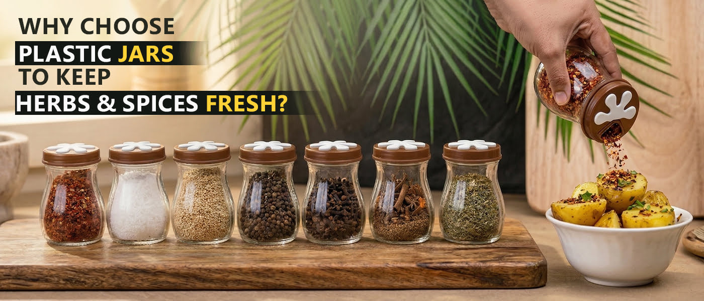 Why Choose Plastic Jars to Keep Herbs & Spices Fresh