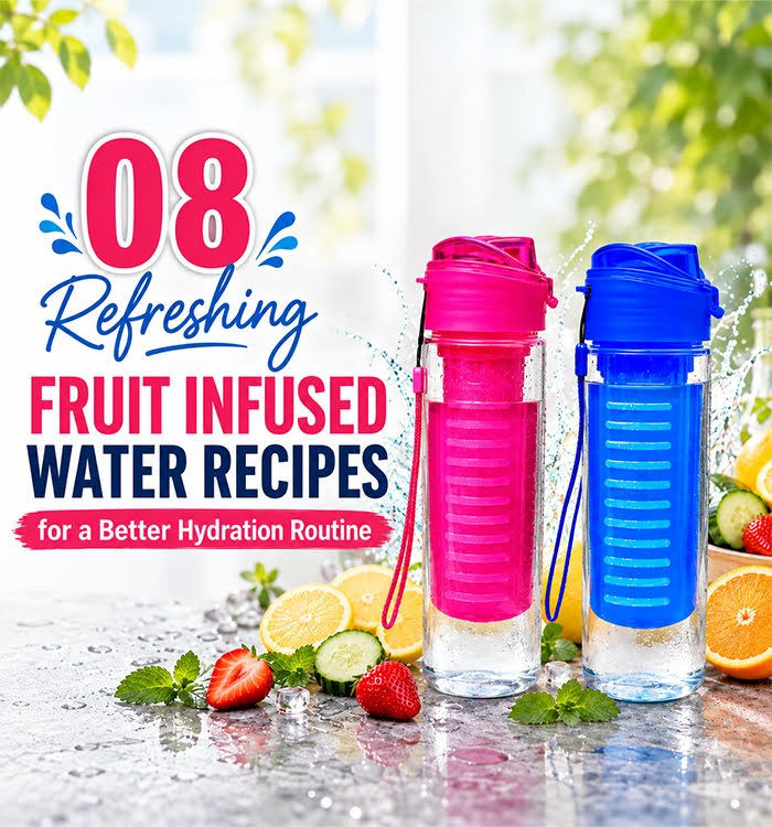 08 Refreshing Fruit Infused Water Recipes for a Better Hydration Routine