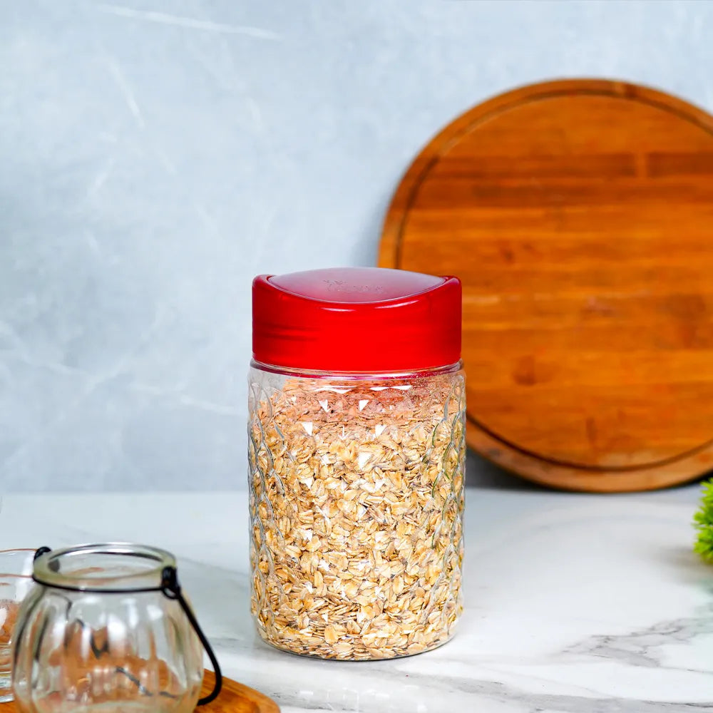 1200ml Red Nuts Jar