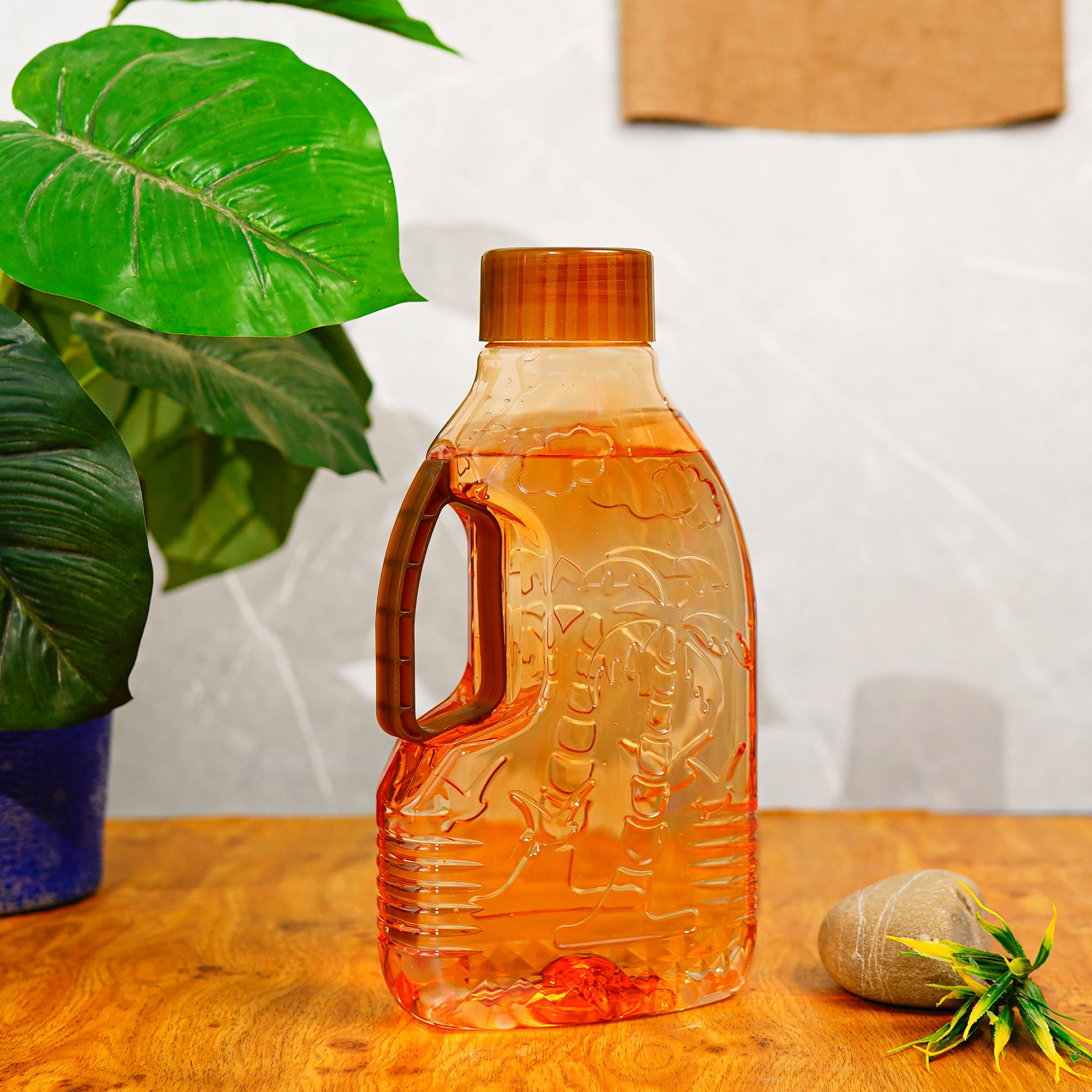 2 Litre Brown Crystal Water Bottle