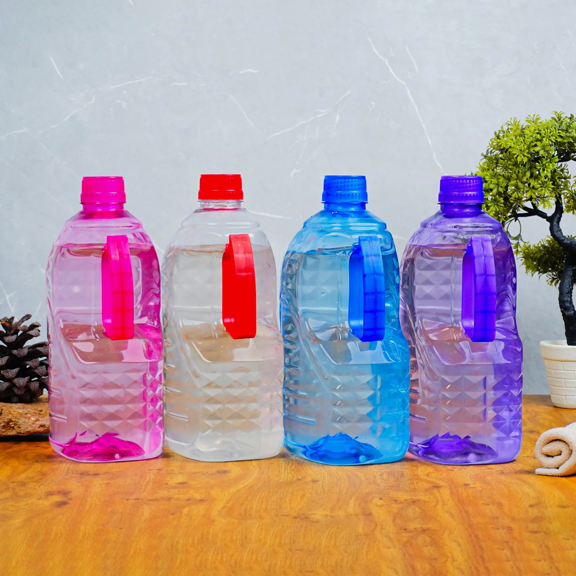3 Litre Plastic Water Bottles for Refrigerator