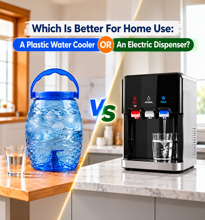 Which Is Better For Home Use: A Plastic Water Cooler Or An Electric Dispenser?