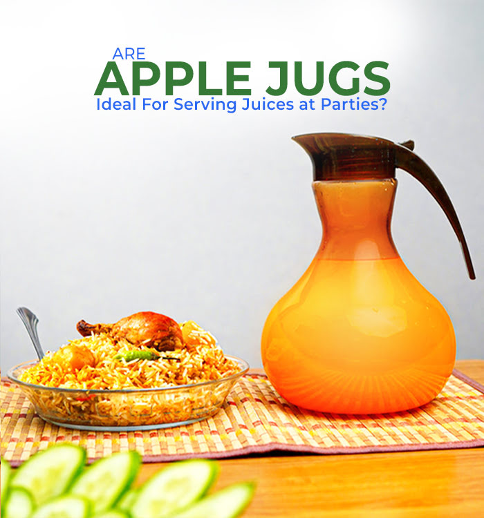 Are Apple Plastic Jugs Ideal for Serving Juices at Parties?