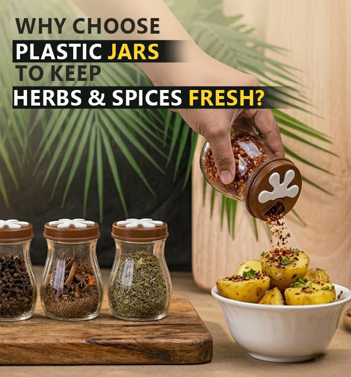 Why Choose Plastic Jars to Keep Herbs & Spices Fresh?