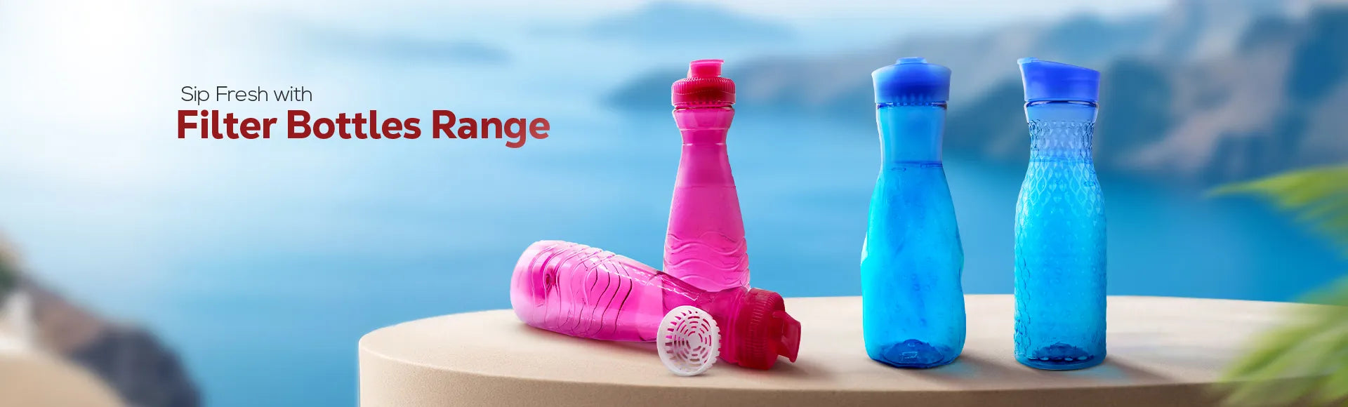 Filter Bottles Range Banner