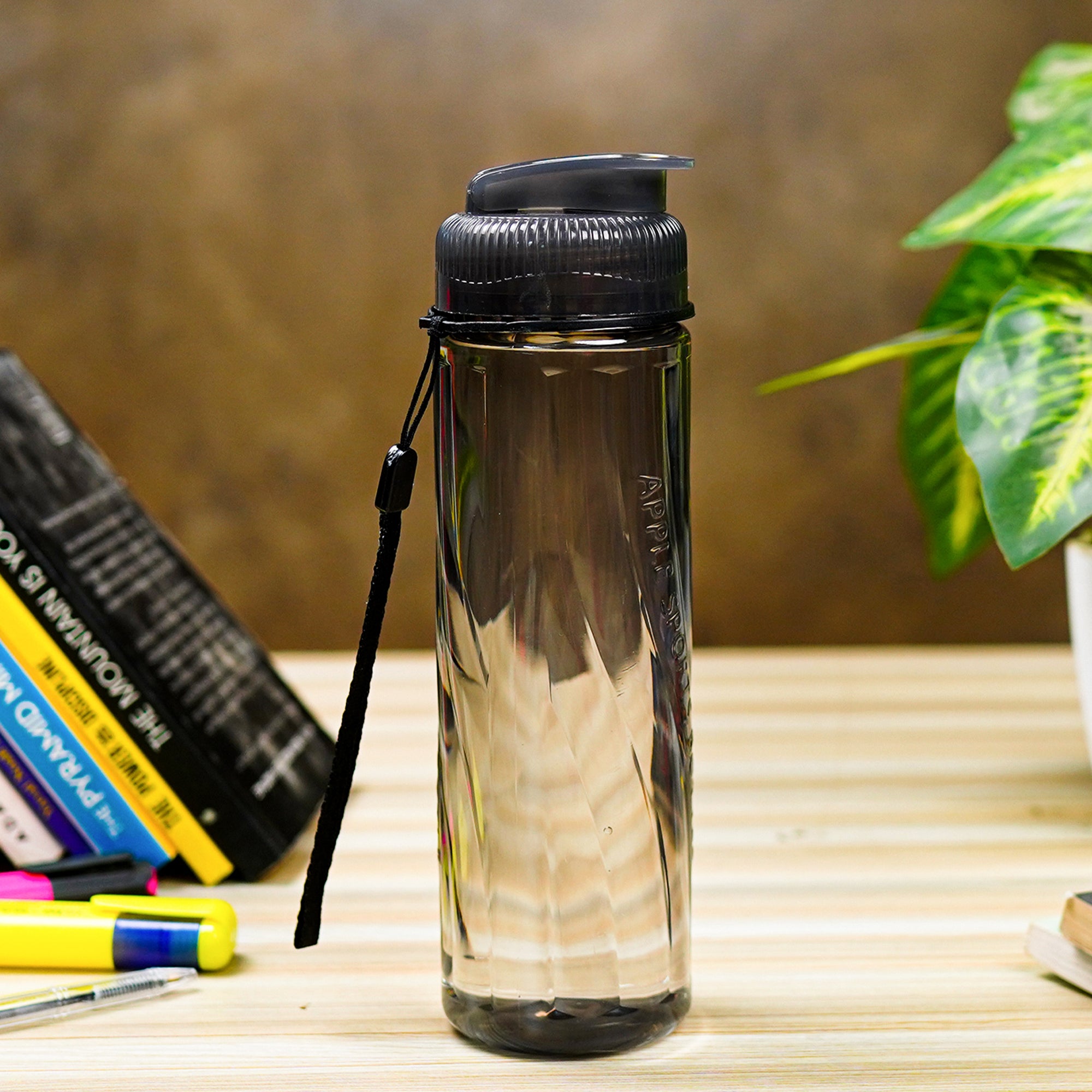 Grey Water Bottle for Office