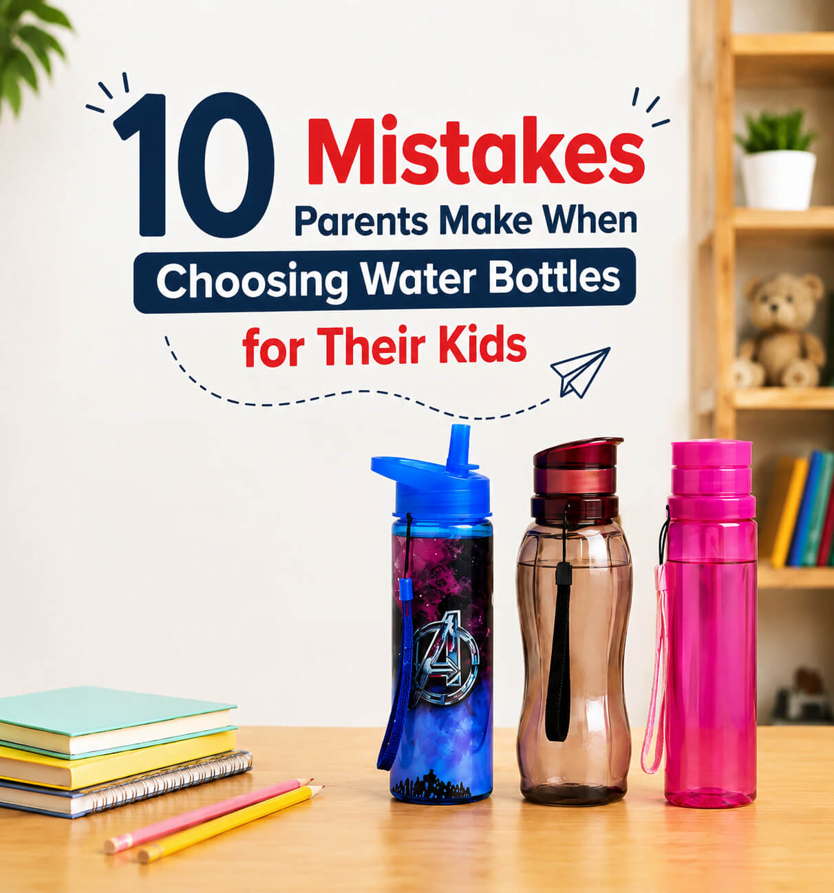 10 Mistakes Parents Make When Choosing Water Bottles for Their Kids