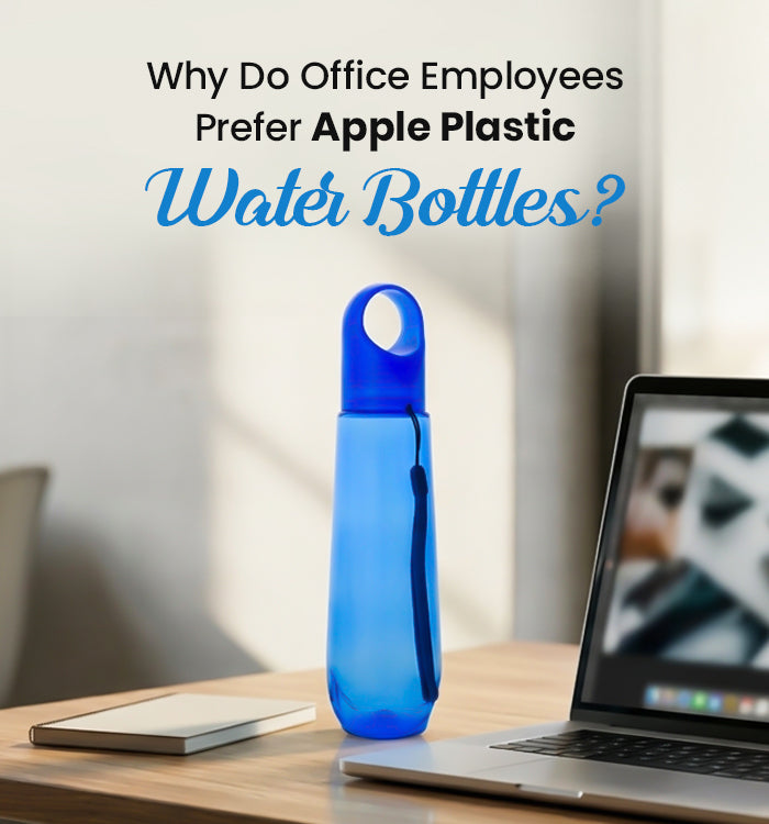 Why Do Office Employees Prefer Apple Plastic Water Bottles?